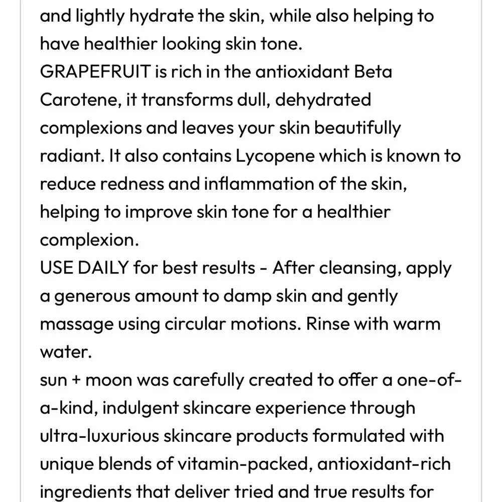 Sun + Moon Daily Facial Exfoliator